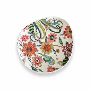 26cm Flower Print Plate