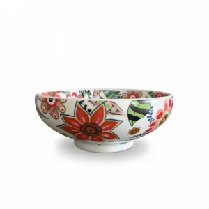 20cm Flower Print Bowl