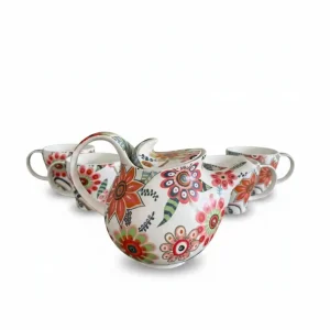 Flower Print Tea Set